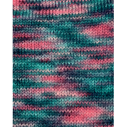 Angel Print by Permin - 884753 petrol/rosa 