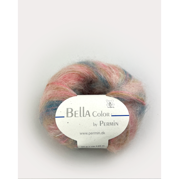 Bella Color by Permin - 883160 Rosa/Petrol