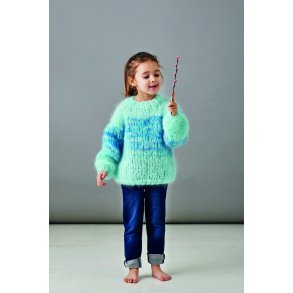 Bella Color by Permin - 8931103 Sweater med brede striber 2-12 r