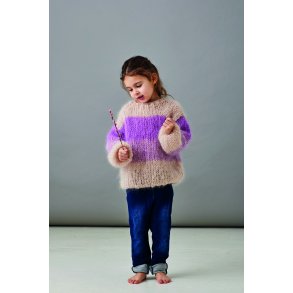 Bella by Permin - 8932114 Sweater med brede striber 2-12 r