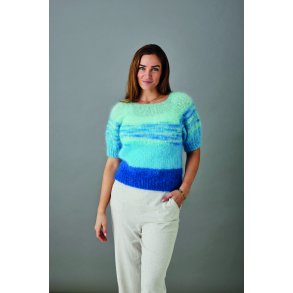 Bella by Permin - 8932116 T-shirt med brede striber Bella Color