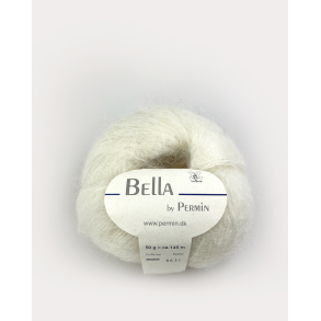 Bella mohair by Permin - 883202 ecru
