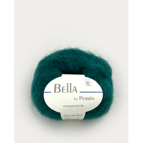 Bella mohair by Permin - 883252 Flaskegr�n