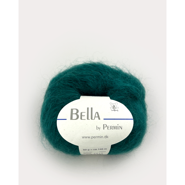 Bella mohair by Permin - 883252 Flaskegrn