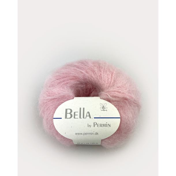 Bella mohair by Permin - 883264 Sart rosa