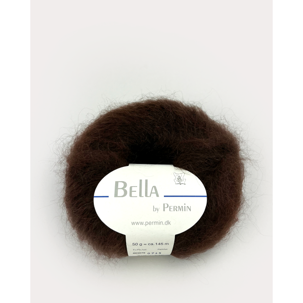 Bella mohair by Permin - 883279 Brun