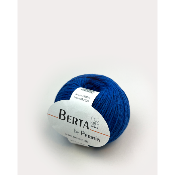 Berta by Permin - 880239 Kobolt bl