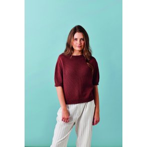 Carla by Permin - 892601 T-shirt med sadelskulder