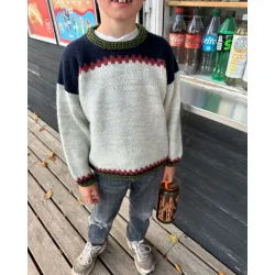 Cross Sweater Junior - PetiteKnit