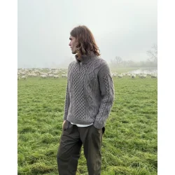 Dagmar Zipper Sweater Man - PetiteKnit
