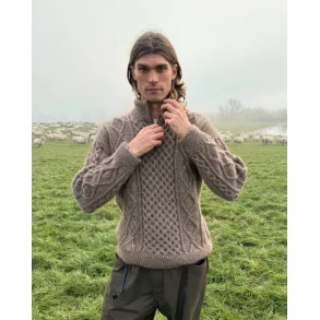 Dagmar Zipper Sweater Man - PetiteKnit