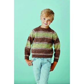 Kamma by Permin - 899532 Stribet raglan bluse