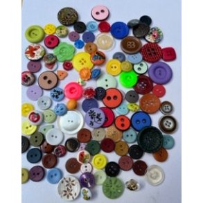 Knappemix blandet storpakke