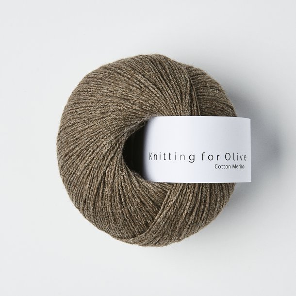Knitting for Olive Cotton Merino - Muldvarp