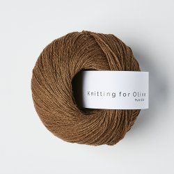 Knitting for Olive Pure Silk - M�rk Cognac