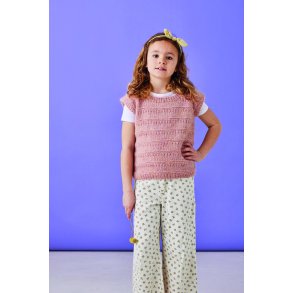 Luna by Permin - 899051 Vest med strukturm�nster