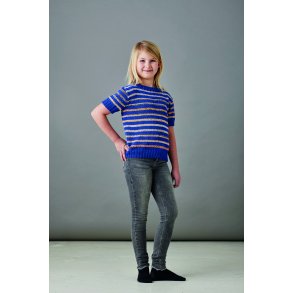 Maja by Permin - 890321 Stribet T-shirt el. Bluse str. 2-8 r