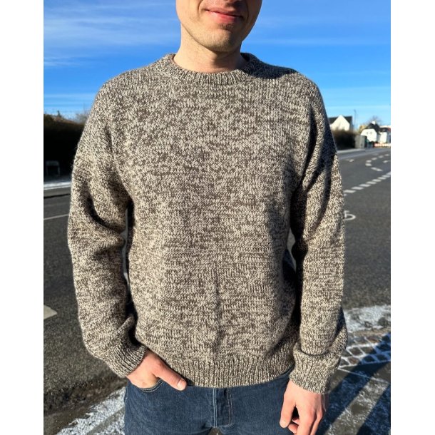 Melange Sweater Man - PetiteKnit
