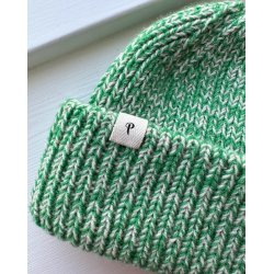 P folde label - PetiteKnit