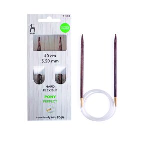 Pony perfect - rundpind 40 cm. - 5,5 mm.