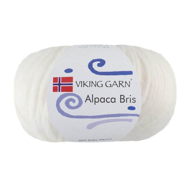 Viking Alpaca Bris - 300 hvit