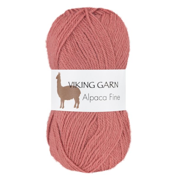 Viking Alpaca Fine - 609 mrk koral UDGET