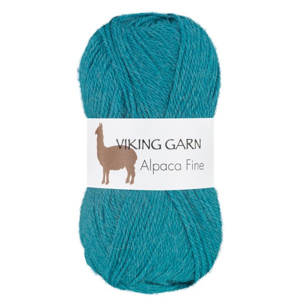 Viking Alpaca Fine - 629 turkis UDGET