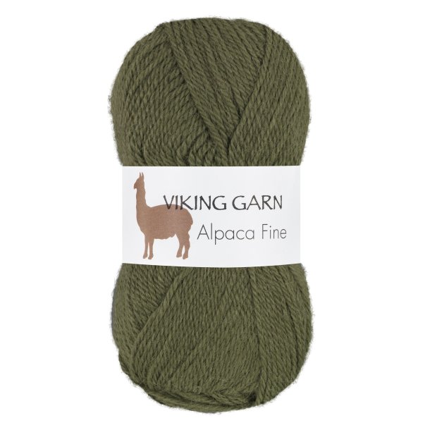 Viking Alpaca Fine - 636 mrk grn