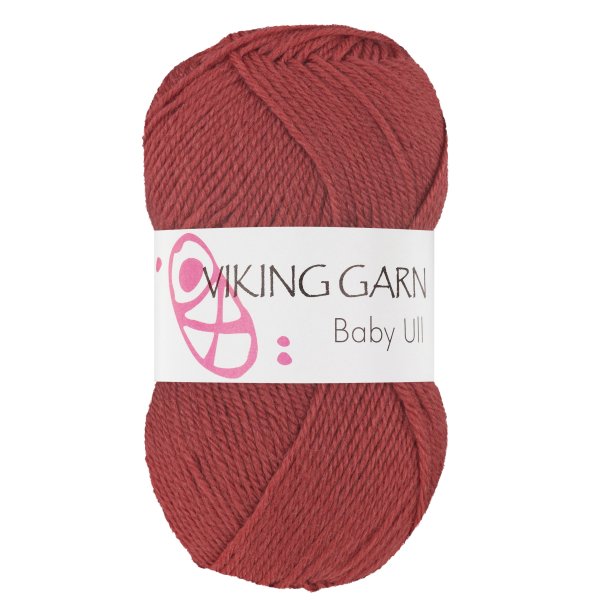 Viking Baby Ull - 357 lys bordeaux