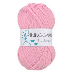  Viking Hobbygarn - 964 rosa