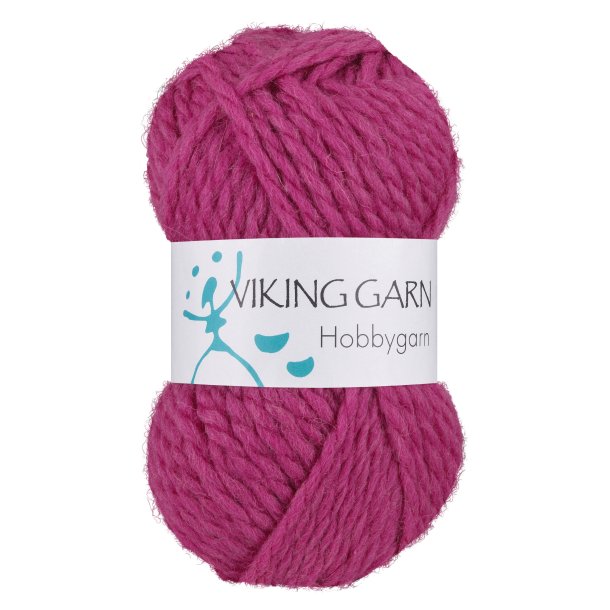 Viking Hobbygarn - 965 cerise