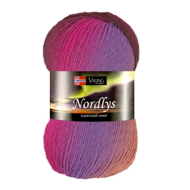 Viking Nordlys - 962 multi brun - cerise UDGET