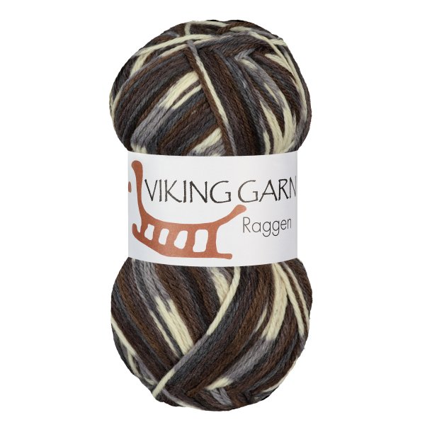 Viking Raggen - 707 brun-gr