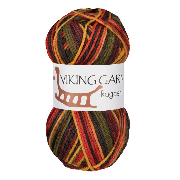 Viking Raggen - 737 orange-brun