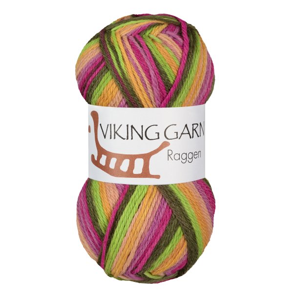 Viking Raggen - 744 Multi gul/grn