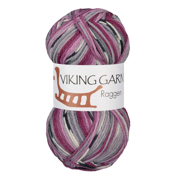 Viking Raggen - 762 Multi gr/rosa