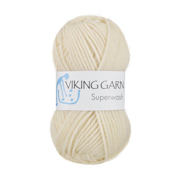 Viking Superwash - 101 hvid