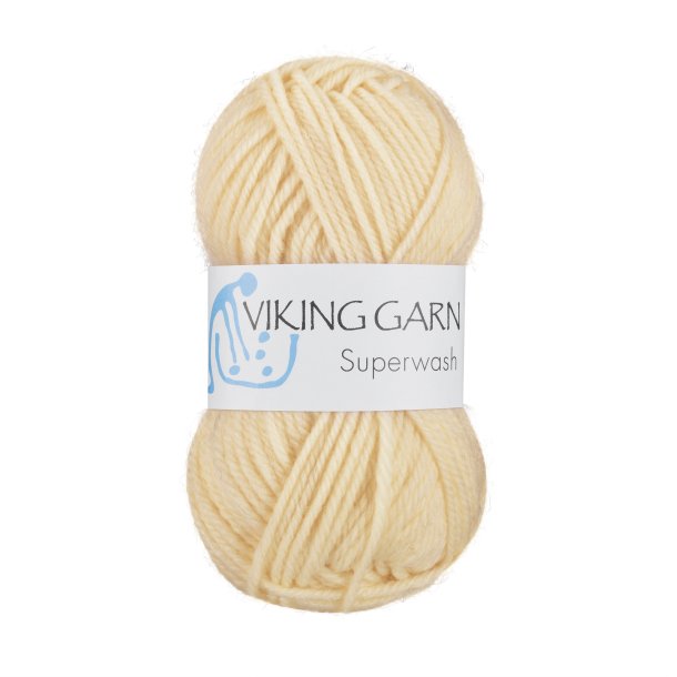 Viking Superwash - 102 naturhvid