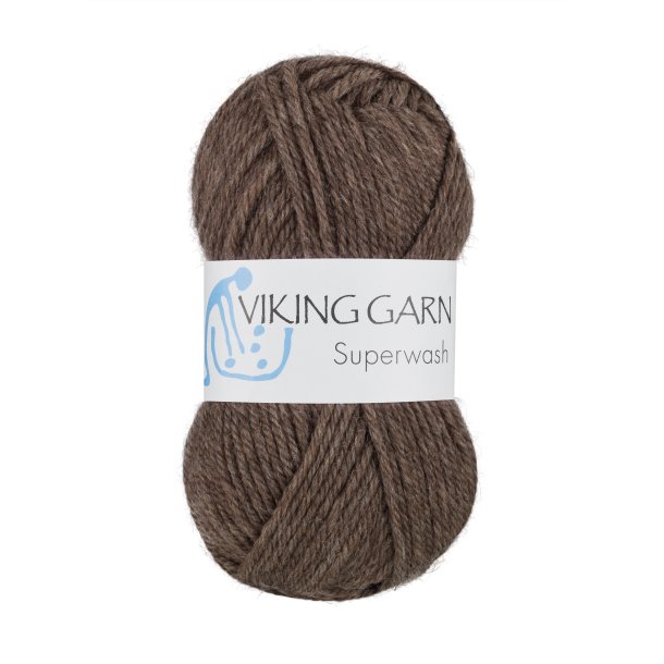 Viking Superwash - 108 brun