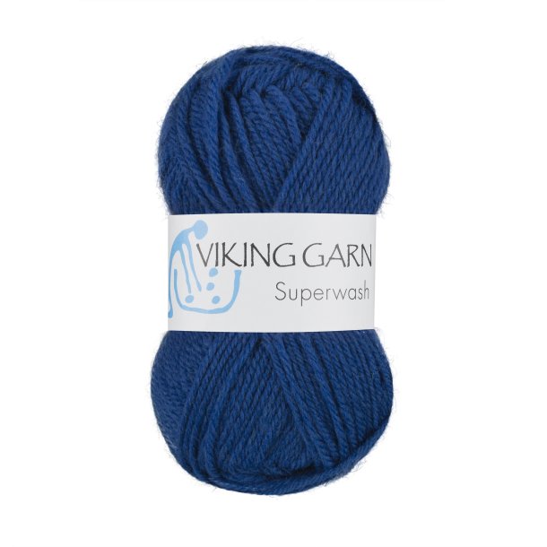 Viking Superwash - 125 koboltbl