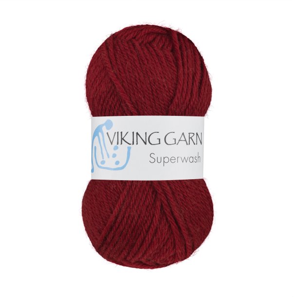 Viking Superwash - 161 mrk bordeaux