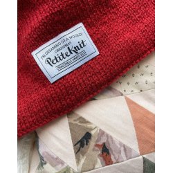 I'm Dreaming Of A Woolly Christmas - label - PetiteKnit