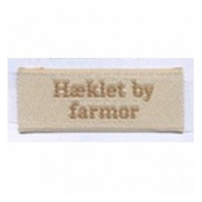 Label - H�klet by farmor