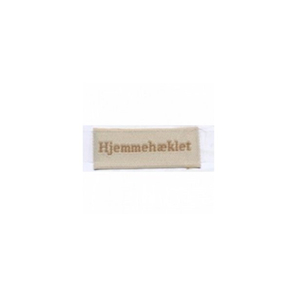 Label - Hjemmehklet