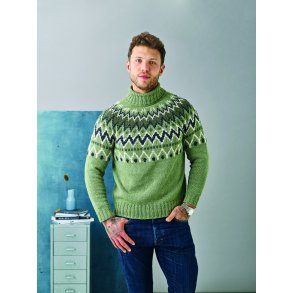 Luna Herresweater m/m�nster_899024_Permin