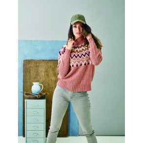 Luna Sweater m/m�nstret b�restykke_899025_Permin