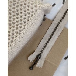 Lynl�s til Honey Clutch / Honey Purse medium - Sand 17 cm