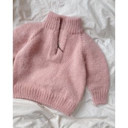 Lynl�s til Zipper Sweater / Zipper Slipover - Jordb�ris 35 cm