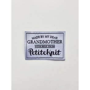 Made By My Dear Grandmother-label_PetiteKnit