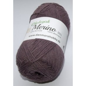 Merino uld ko_100 lavendel UDGET